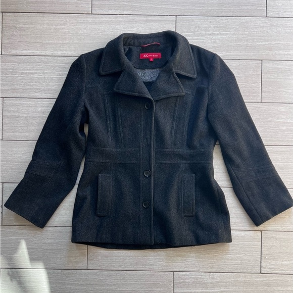 *SOLD* Anne Klein 100% Wool Coat - Picture 1 of 6